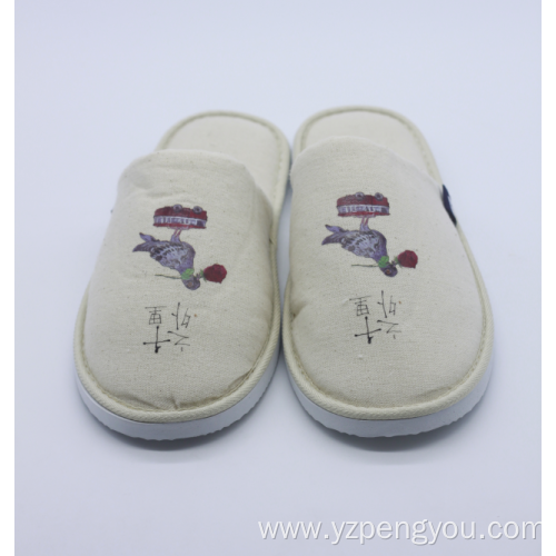 Best selling cream-coloured slipper for hotel